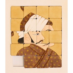 Amjad Ali Talpur, 5 x 6 Inch, Goauche On Wasli, Figurative Painting, AC-AAT-001